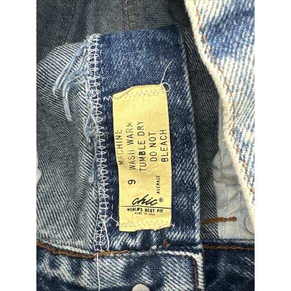Vintage Women’s Lee Size 9 Stone Wash High Waist Jeans 80’s - Picture 4 of 6